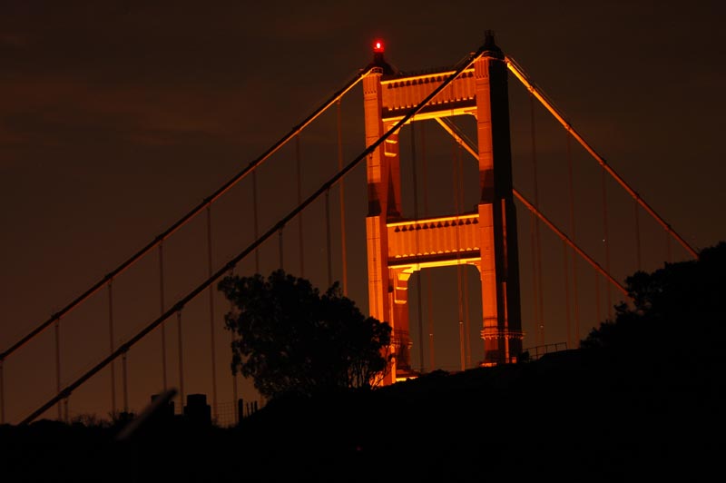 Golden Gate at Night