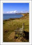 A welcome rest, Hive beach, West Dorset