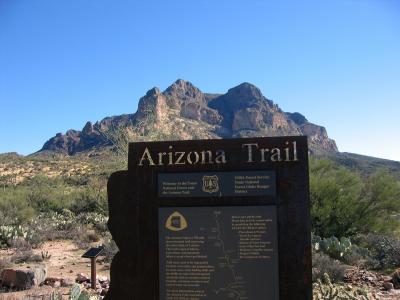 Part of the Arizona Trail System