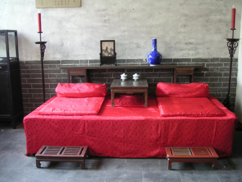 His descendants lived here until 1948