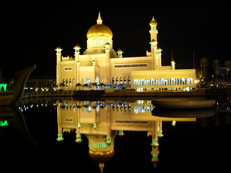 Beautifully lit up