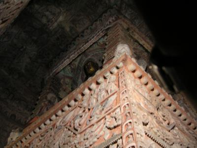 Cave 6 - richly carved pagoda