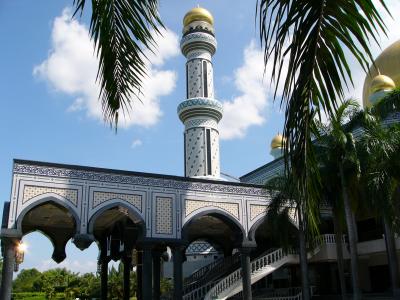 Largest mosque in Brunei
