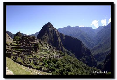 Machu Picchu First Impressions, Peru