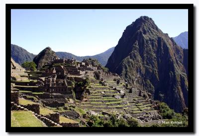 The Ancient Royal Retreat of the Inca King, Machu Picchu, Peru