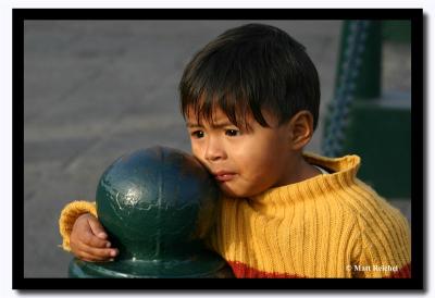 Little Boy, Plaza Mayor Lima, Peru