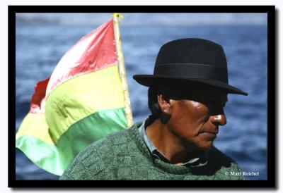 Titicaca Boat Driver, Bolivia