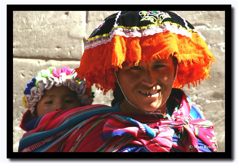 Mother with Child, Cusco, Peru