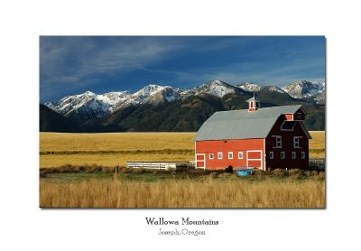 1st  -  Wallowa Mountains by Kimberly