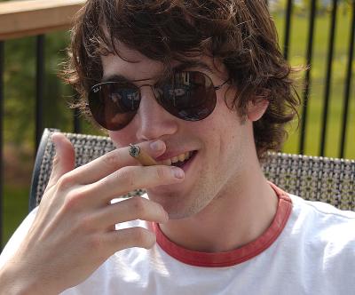 loves cigars