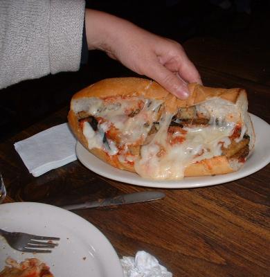 Modern Apizza Eggplant Grinder, New Haven, CT