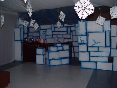 The rest area and the BYOB bar. Back in the day, it was stocked with beer