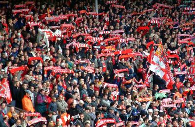 Anfield faithful..
