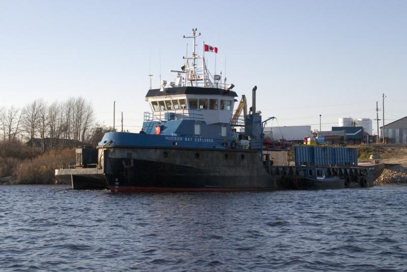 Hudson Bay Explorer from port - wider view