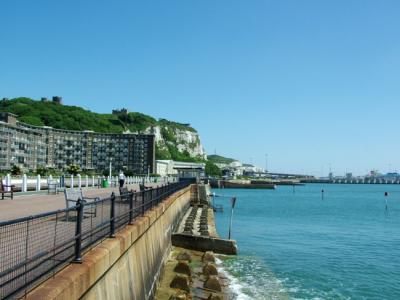 Looking Towards the Cliffs and the Castle