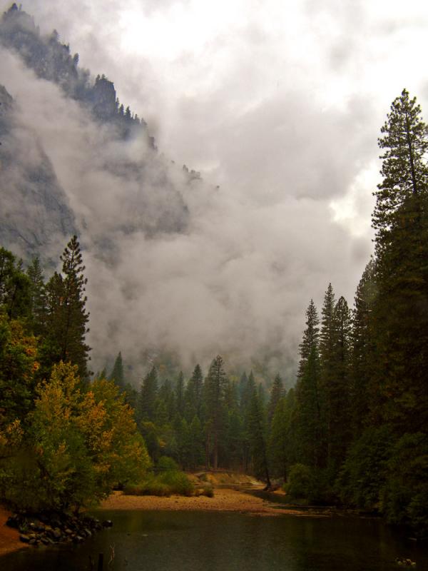 Storm over the Merced, Yosemite National Park, California, 2004