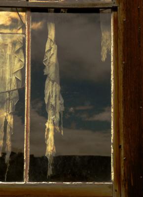 Torn Curtain, Bodie, California, 2004