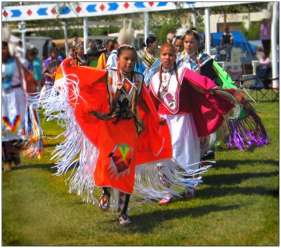 Young Native Dancers
