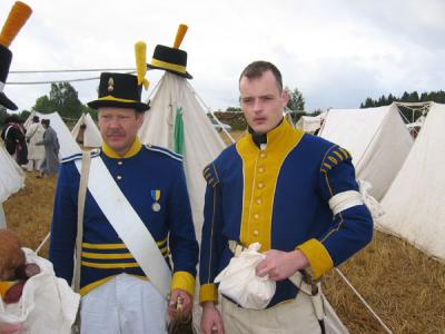 Hans-Jochaim och Richard vid Langnes