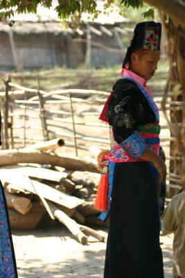 Hmong en costume de fte4
