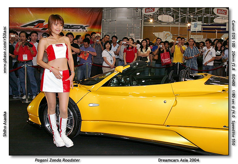 Shiho and the Pagani