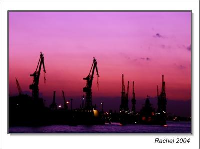 Hamburg port