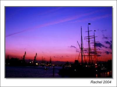 Hamburg port