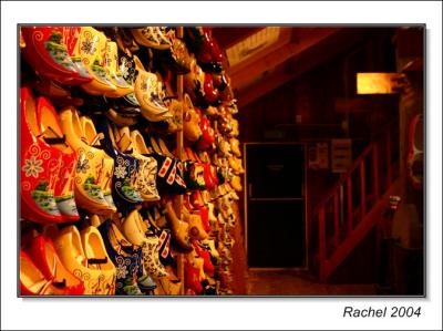 Wood shoes,Amsterdam