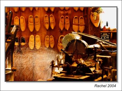 Wood shoes,Amsterdam