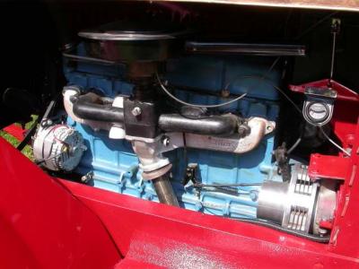Firetruck Chevy engine