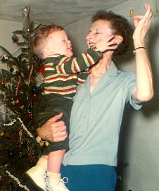 Mike, grandma D. & pacifier