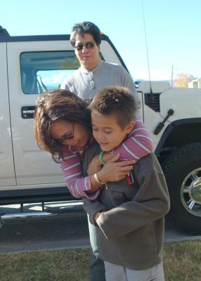 Edwins son with Cynthia and Zeph
