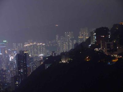 HK at night from Victoria Peak