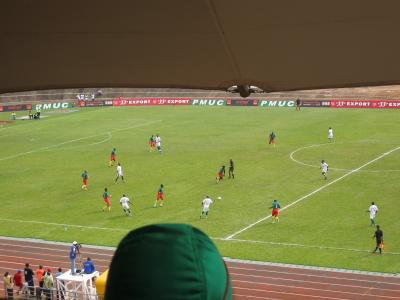 First half, Cameroon vs Cote d'Ivoire