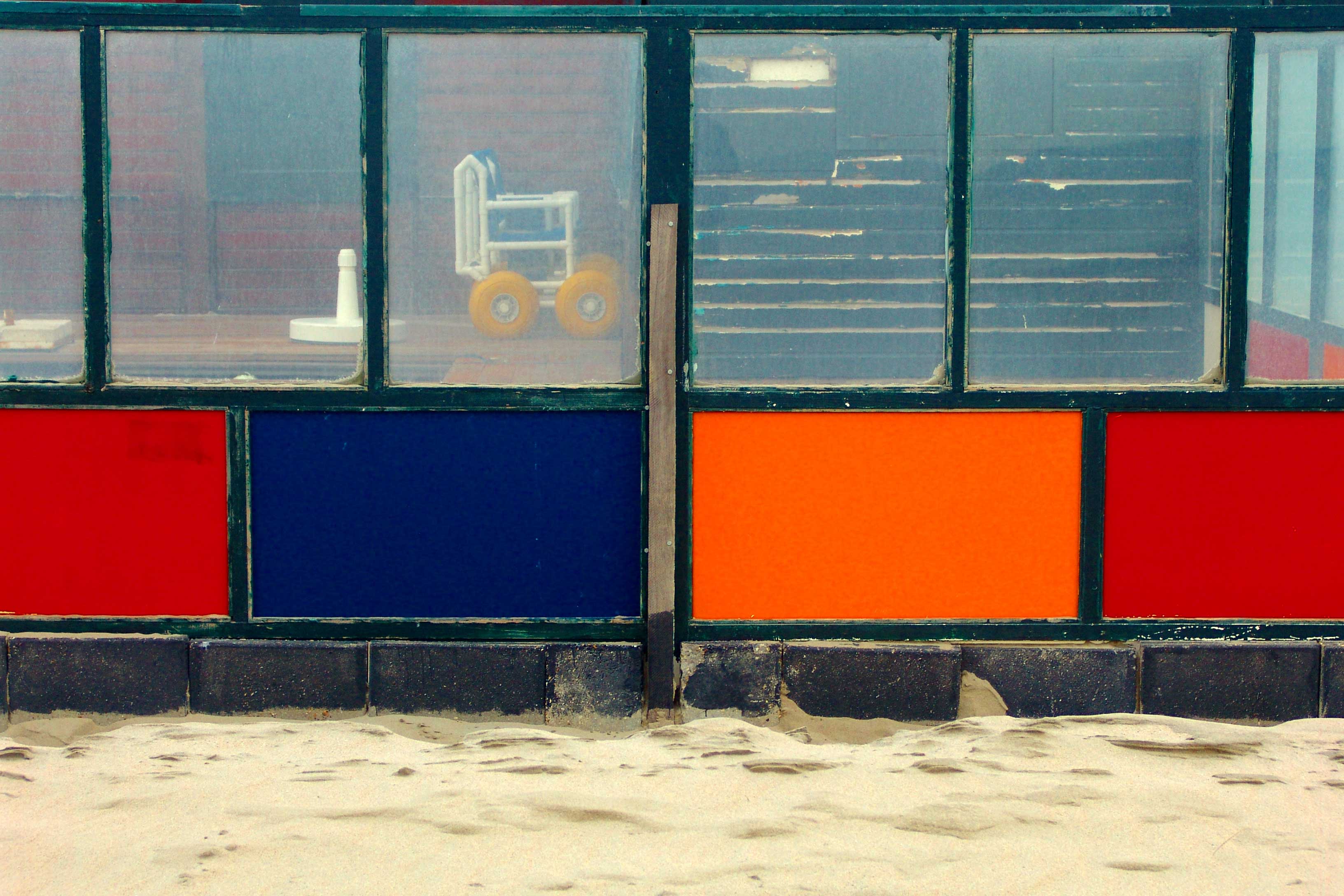 Mondriaan at the beach