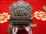 employee can ride for free with this badge