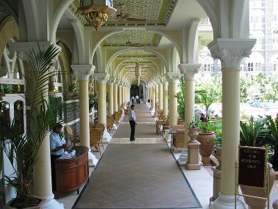 Inside the Taj Mahal Hotel