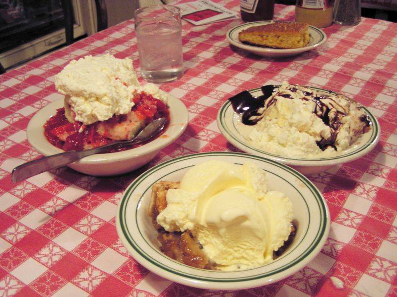 Desert at Durgin Park