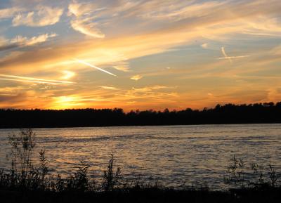 Mississippi River Sunset