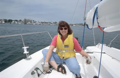Cruising Newport Bay, Lido, 28.Jun.2004