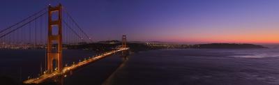 Sunset at Golden Gates to Land's End