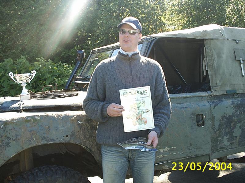 Trots detta vann Henrik BEST IN SHOW OFFROAD