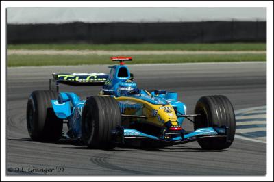Jarno Trulli - Renault practice