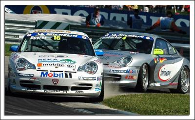 Porsche Cup races at the USGP 2004 Photos
