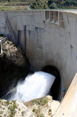 Beznar Dam,  Andalucia