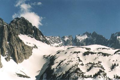 Mount Gayley and North Palisade
