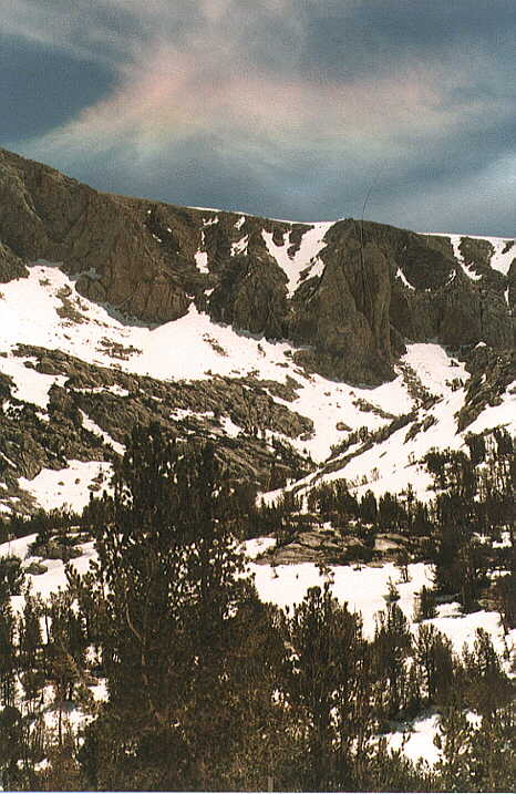 Sundog Near Pine Creek Pass