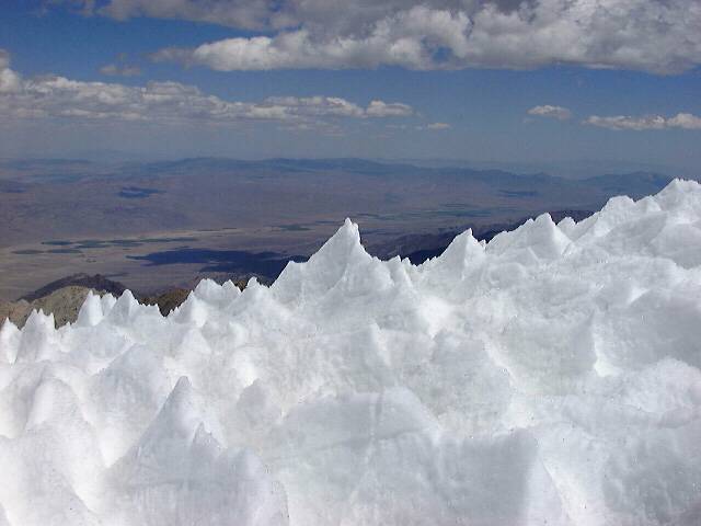 Snow Penitentes