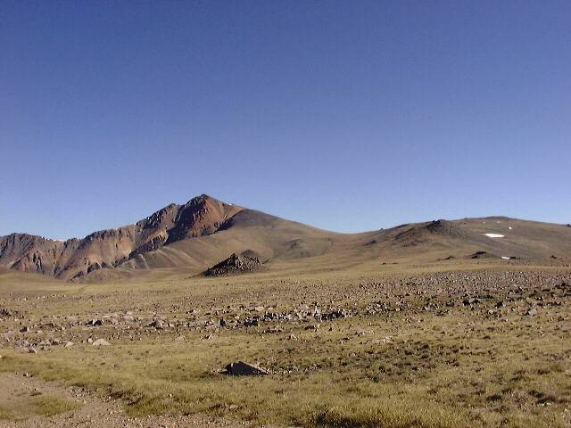 Plateau below White Mountain Peak