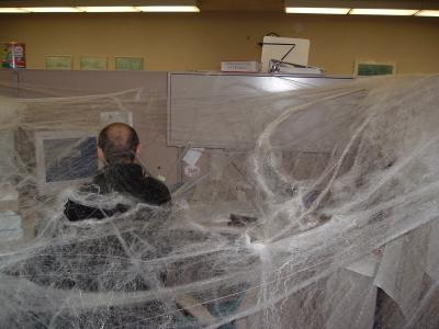 Tomasz in his cube